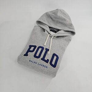 Polo Ralph Lauren RL Graphic Fleece Pullover Hoodie Embroidered Logo Pony Men's